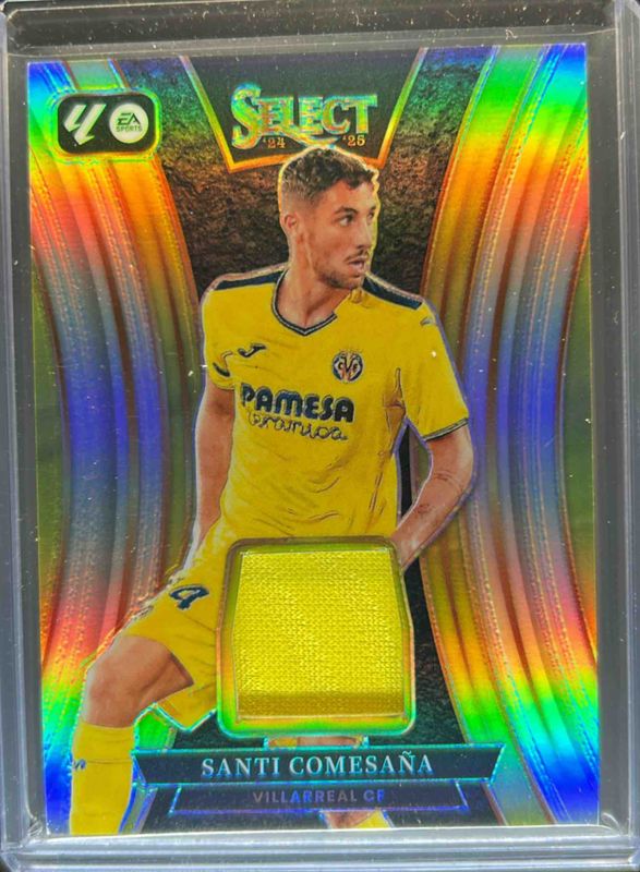 Santi Comesana 2024 Select La Liga #SM-SCO Select Memorabilia Silver RAW