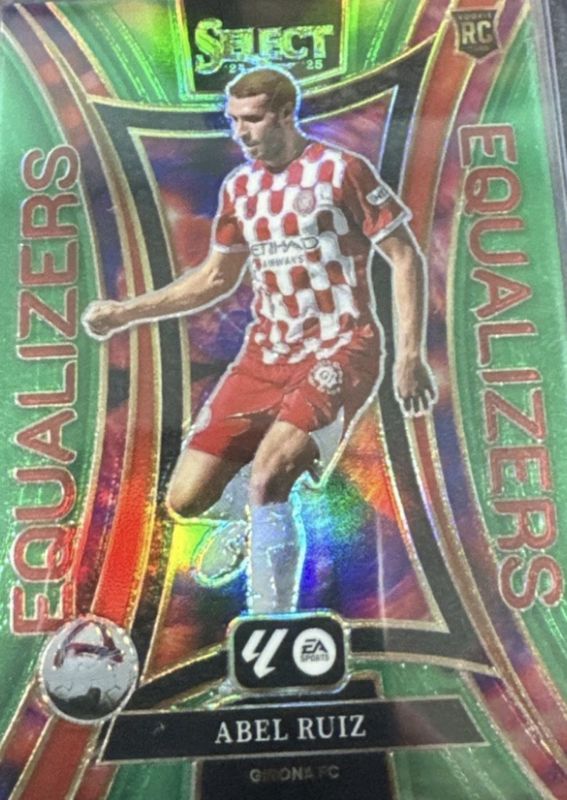 Abel Ruiz 2024 Select La Liga #8 Equalizers Green /5 RAW