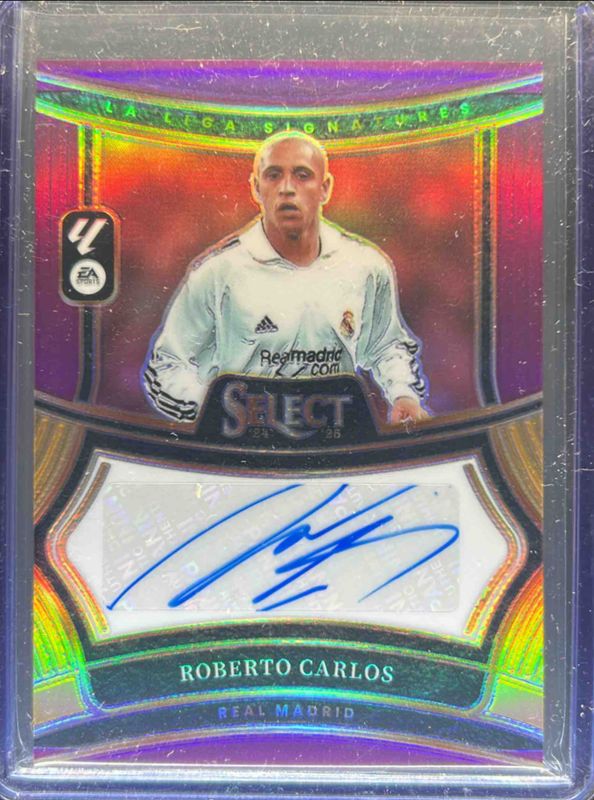 2024 Select La Liga #SS-RC Signatures Purple /49