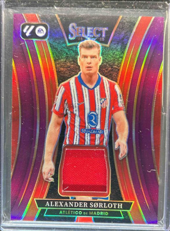 2024 Select La Liga #SM-AS Select Memorabilia Purple /49