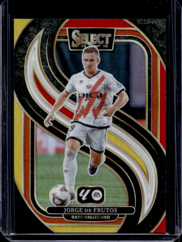 De Frutos 2024 Select La Liga #130 Base Multi-Color RAW