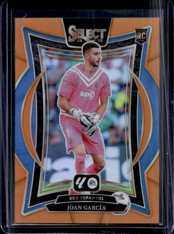 Joan Garcia 2024 Select La Liga #90 Base Orange /49 RAW