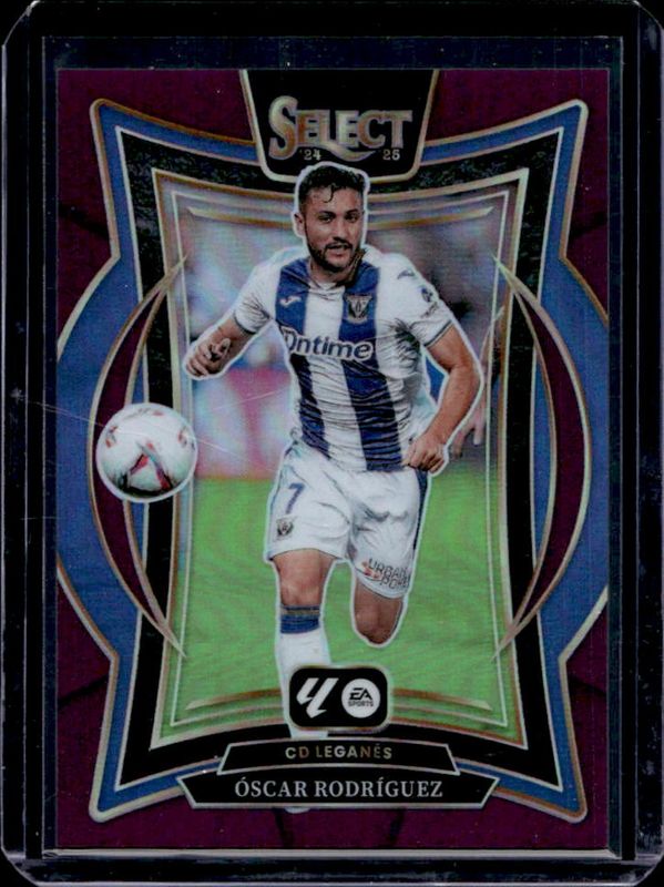Oscar 2024 Select La Liga #15 Base Purple /99 RAW