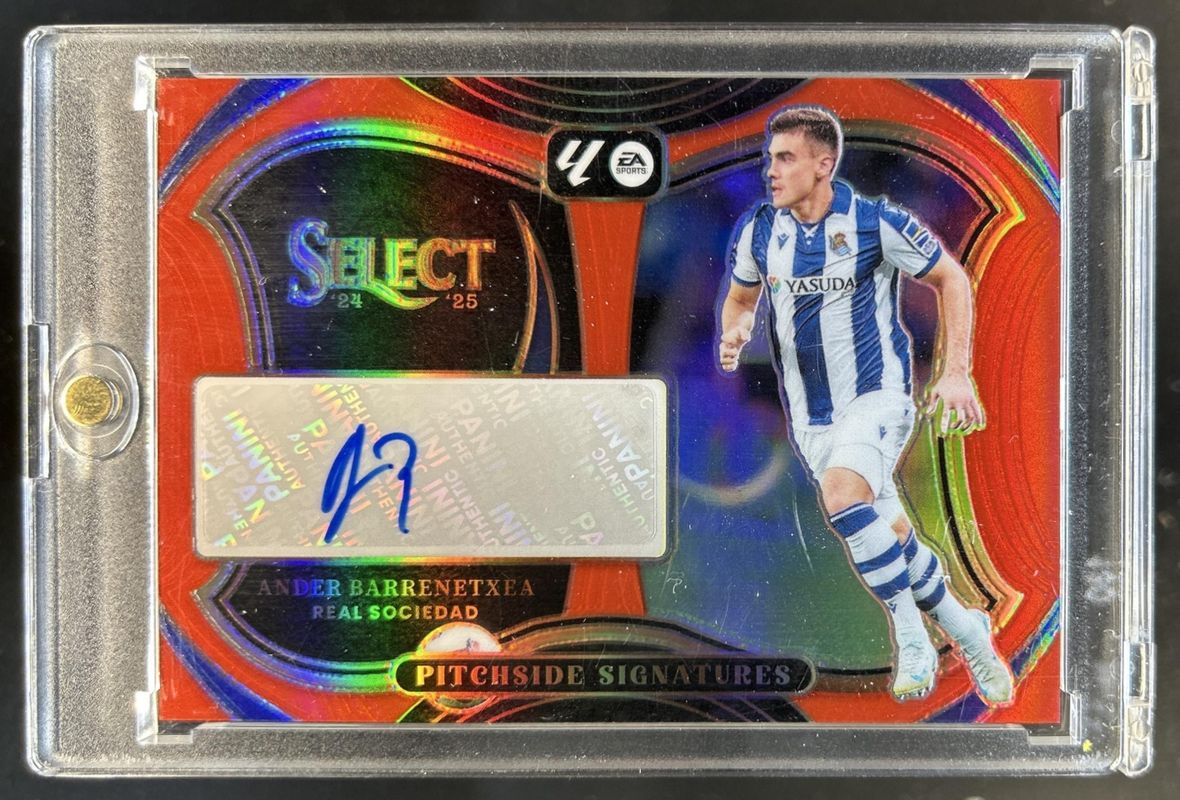 2024 Select La Liga #PS-ABA Pitchside Signatures Red