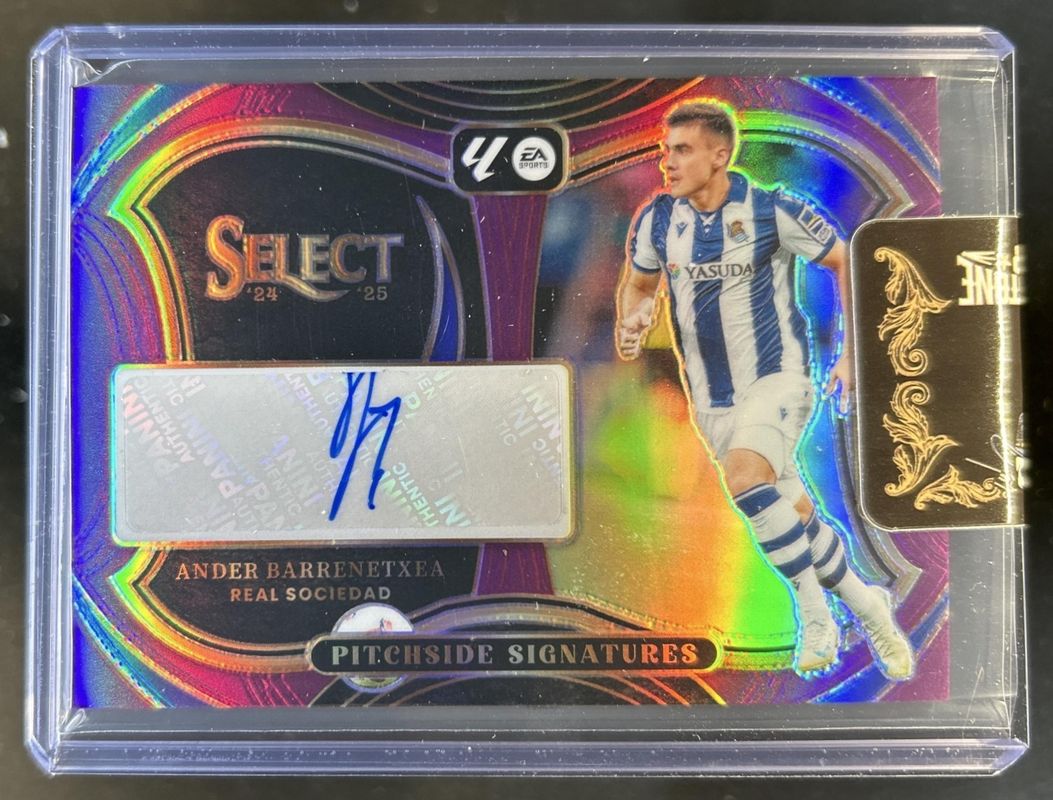 2024 Select La Liga #PS-ABA Pitchside Signatures Purple /49