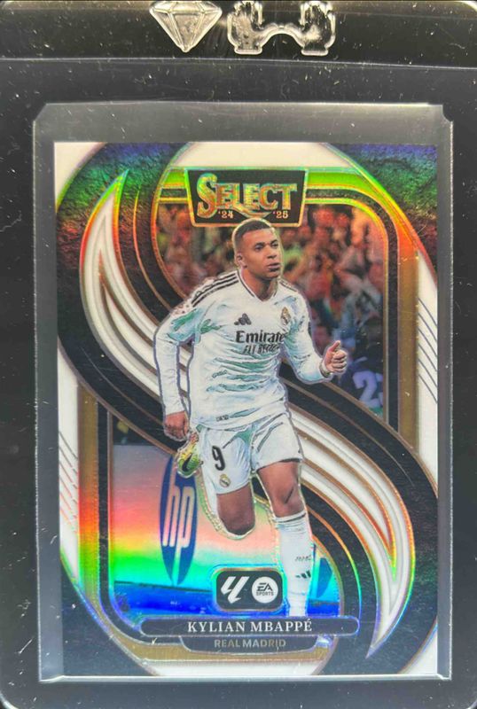 Kylian Mbappe 2024 Select La Liga #111 Base White /20 RAW