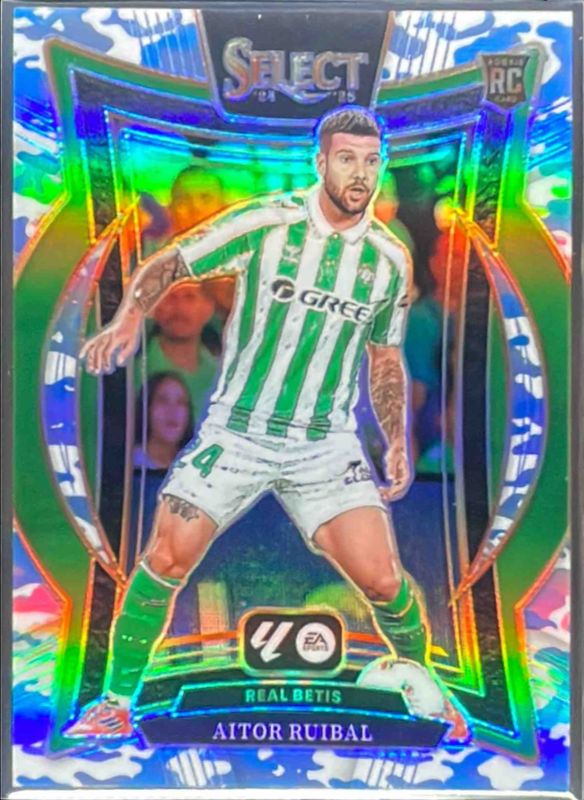 Aitor Ruibal 2024 Select La Liga #37 Base Winter Camo /30 RAW