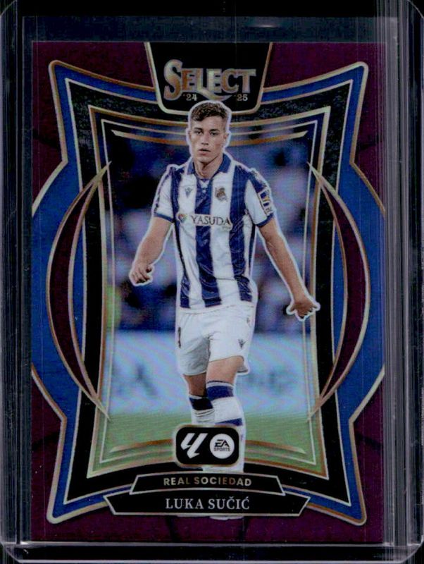 Luka Sucic 2024 Select La Liga #49 Base Purple /99 RAW