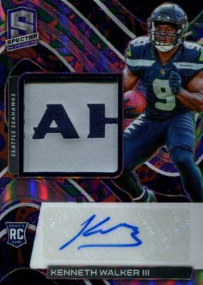 2022 Spectra #214 Rookie Patch Auto - Psychedelic /5