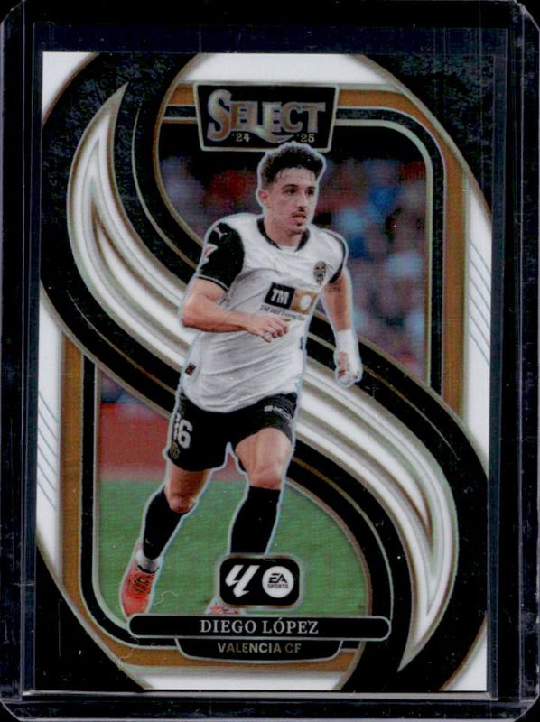 Diego Lopez 2024 Select La Liga #101 Base White /20 RAW