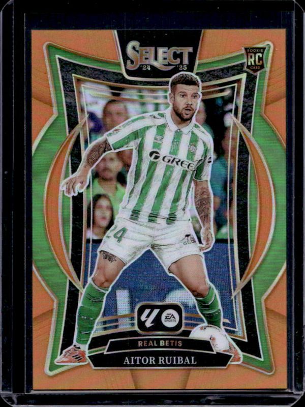 Aitor Ruibal 2024 Select La Liga #37 Base Orange /49 RAW