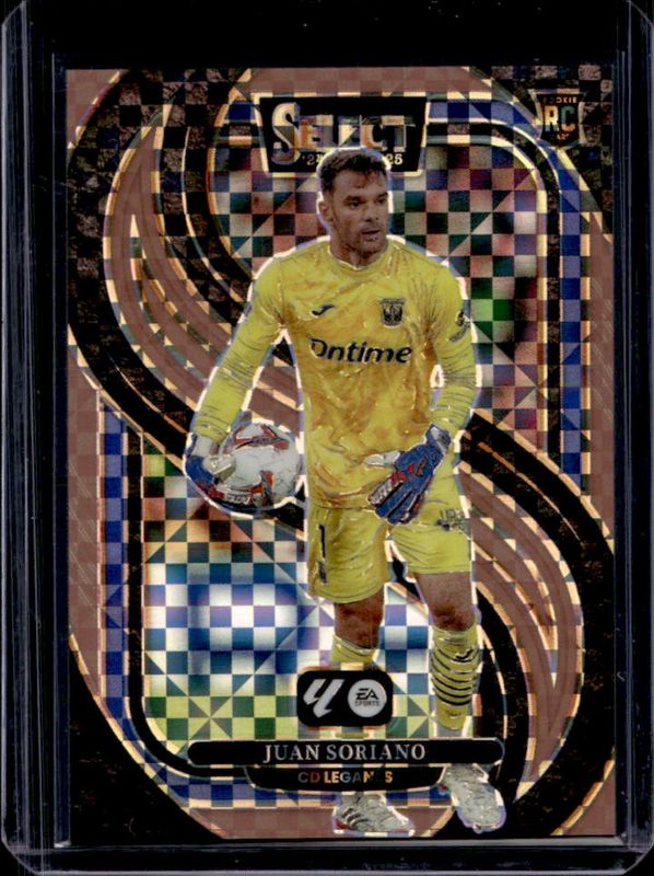 Soriano 2024 Select La Liga #108 Base Bronze Checker /59 RAW