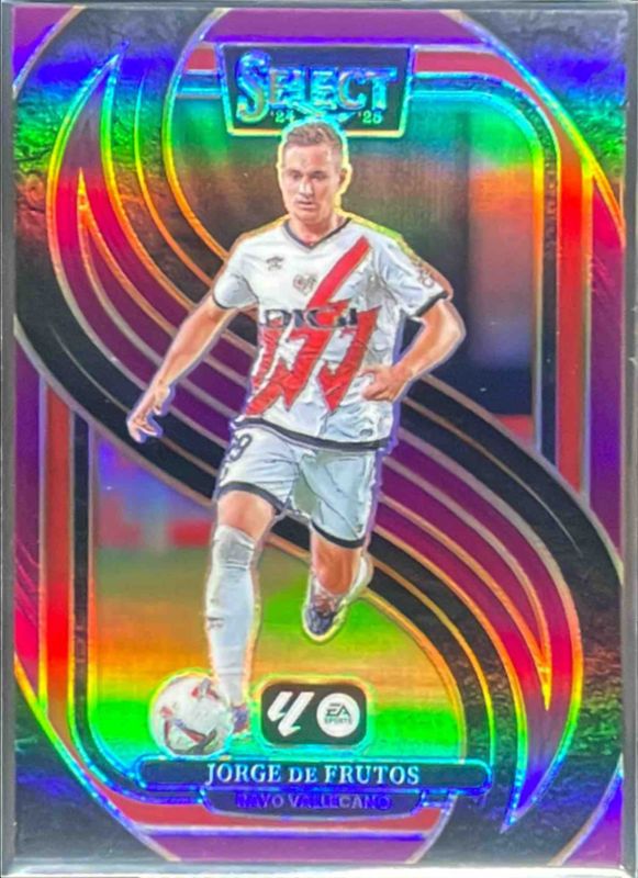 De Frutos 2024 Select La Liga #130 Base Purple /99 RAW