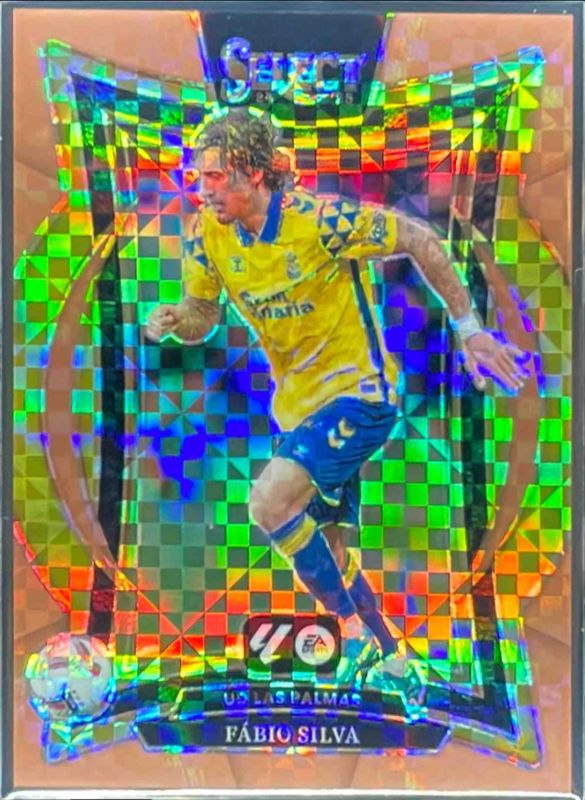 Fabio Silva 2024 Select La Liga #58 Base Bronze Checker /59 RAW
