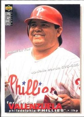 1995 Collector's Choice #TC5 Update Trade Card Redemptions