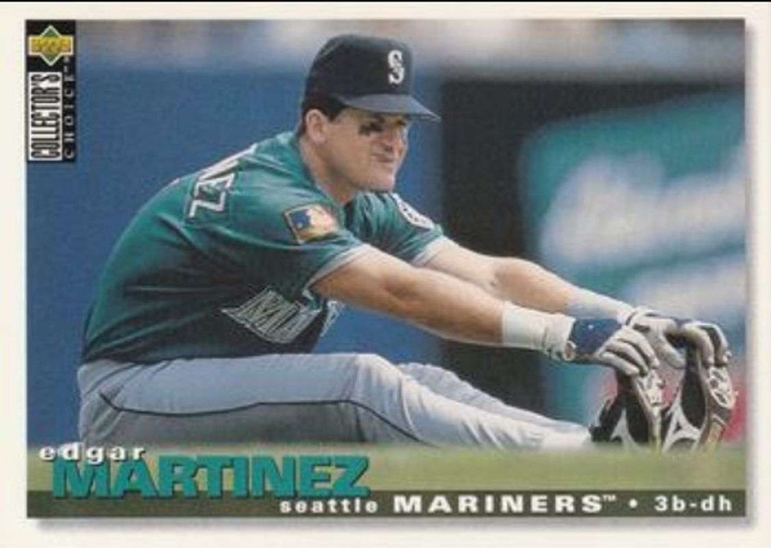 Edgar Martinez 1995 Collector's Choice #287 Base RAW