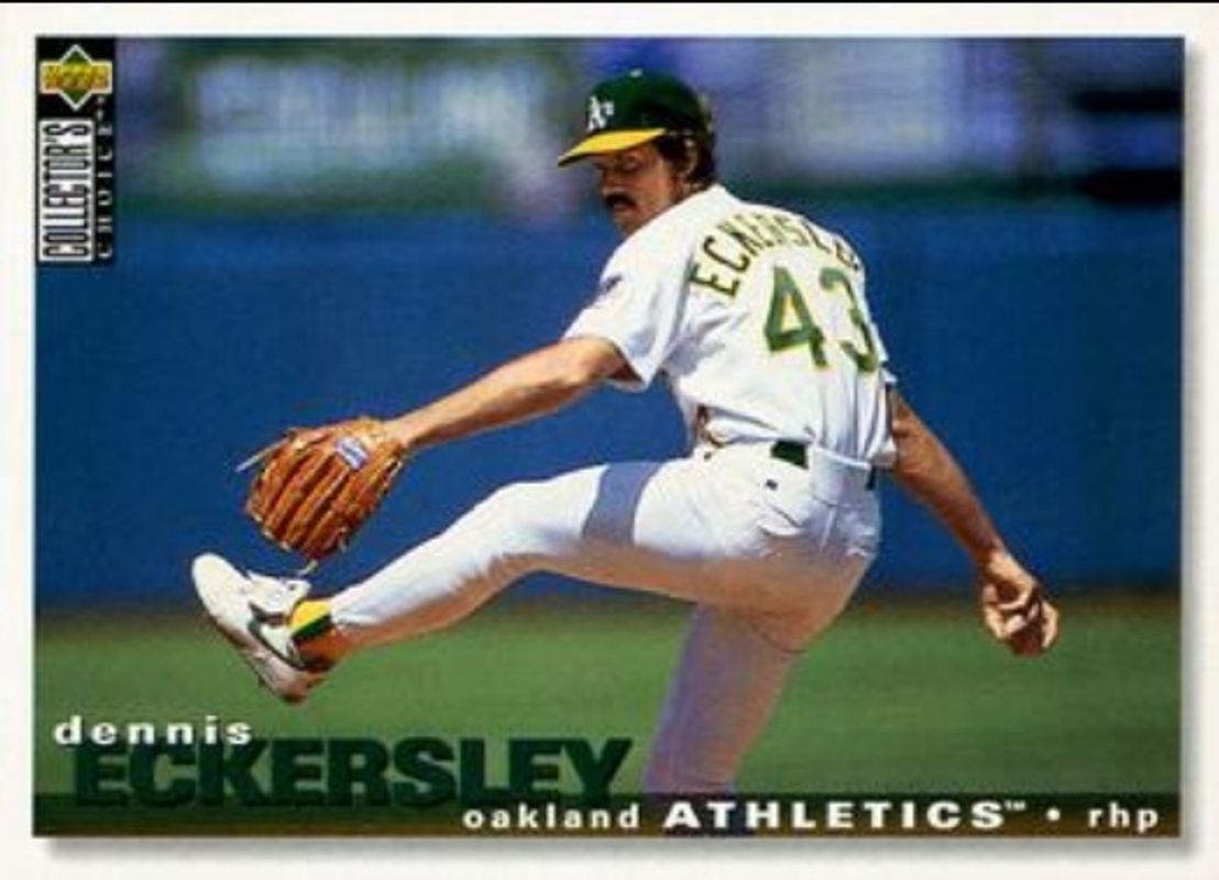 Dennis Eckersley 1995 Collector's Choice #134 Base RAW