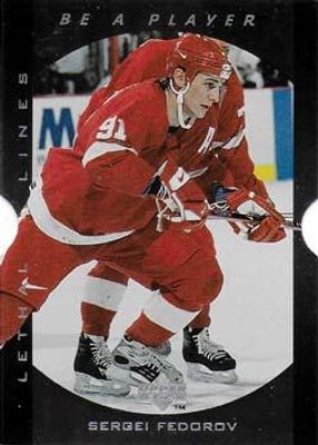 1995 Upper Deck Be a Player #LL8 Lethal Lines