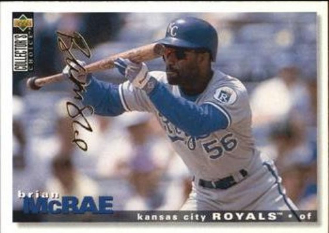 1995 Upper Deck Collector's Choice #460 Gold Signatures