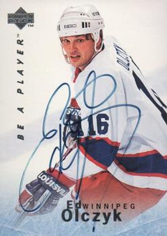 1995 Upper Deck Be a Player #S141 Autographs