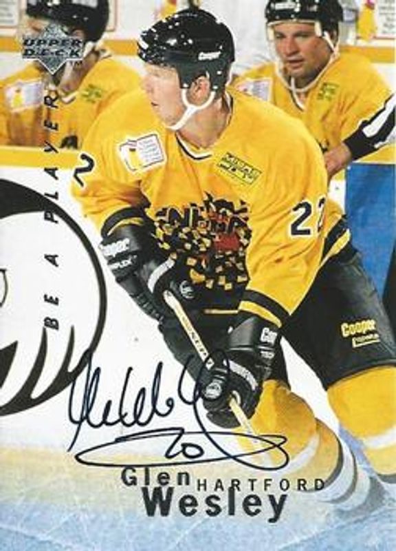 1995 Upper Deck Be a Player #S116 Autographs