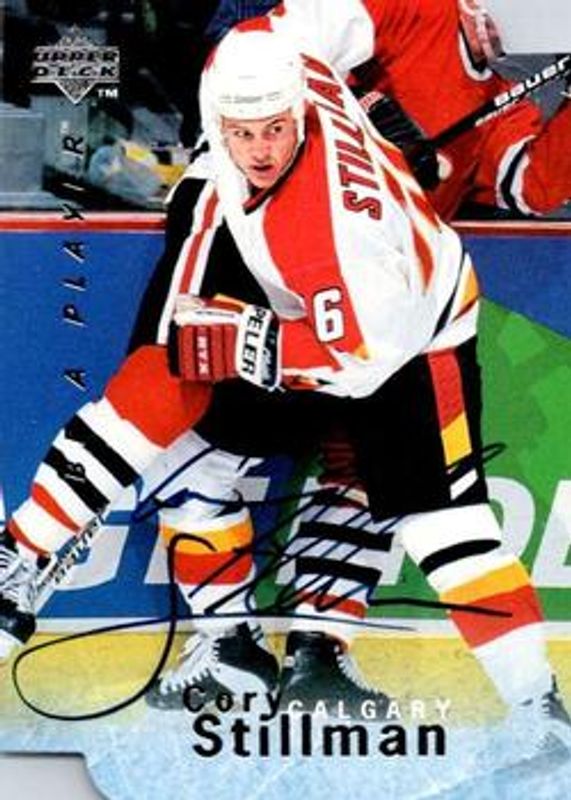 1995 Upper Deck Be a Player #S132 Autographs die-cut