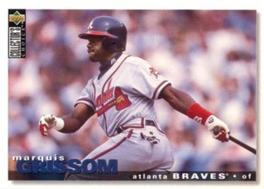 Marquis Grissom 1995 Collector's Choice #537 Base RAW