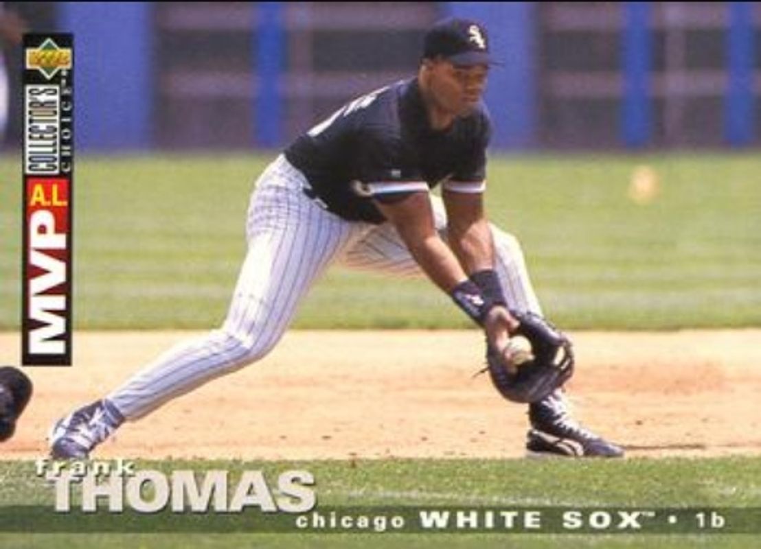Frank Thomas 1995 Collector's Choice #75 Base RAW