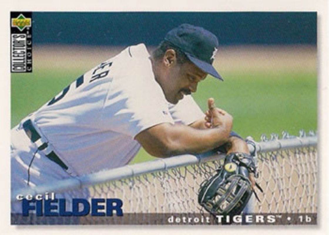 Cecil Fielder 1995 Collector's Choice #470 Base RAW