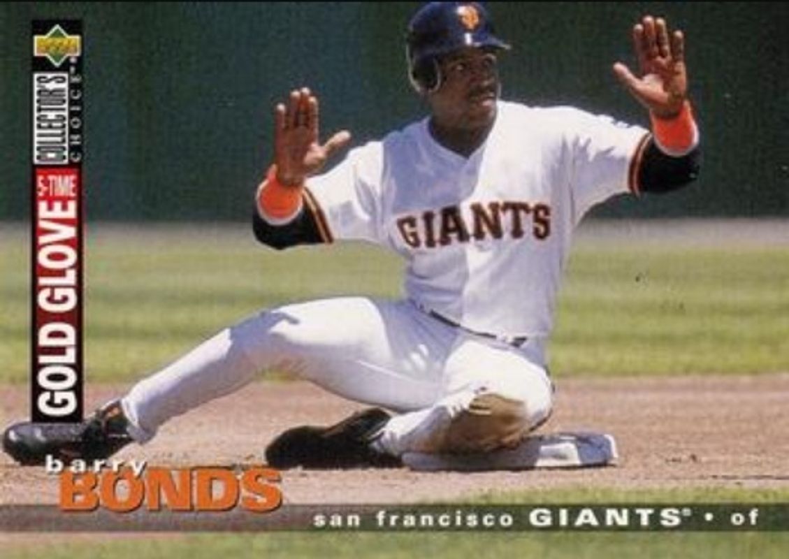 Barry Bonds 1995 Collector's Choice #82 Base RAW