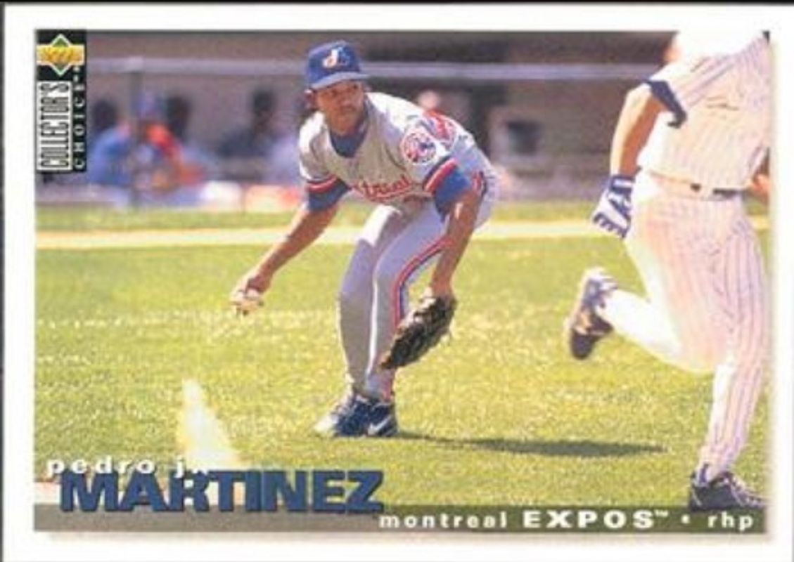 Pedro Martinez 1995 Collector's Choice #244 Base RAW