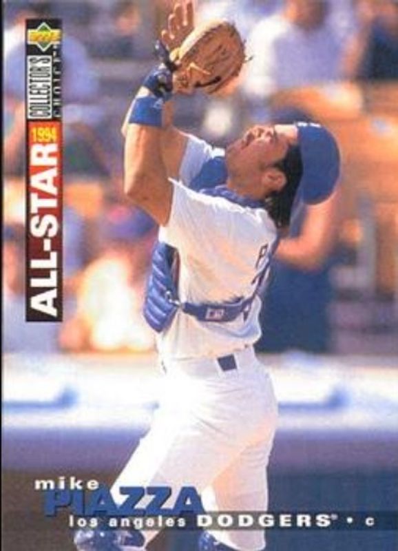 Mike Piazza 1995 Collector's Choice #80 Base RAW