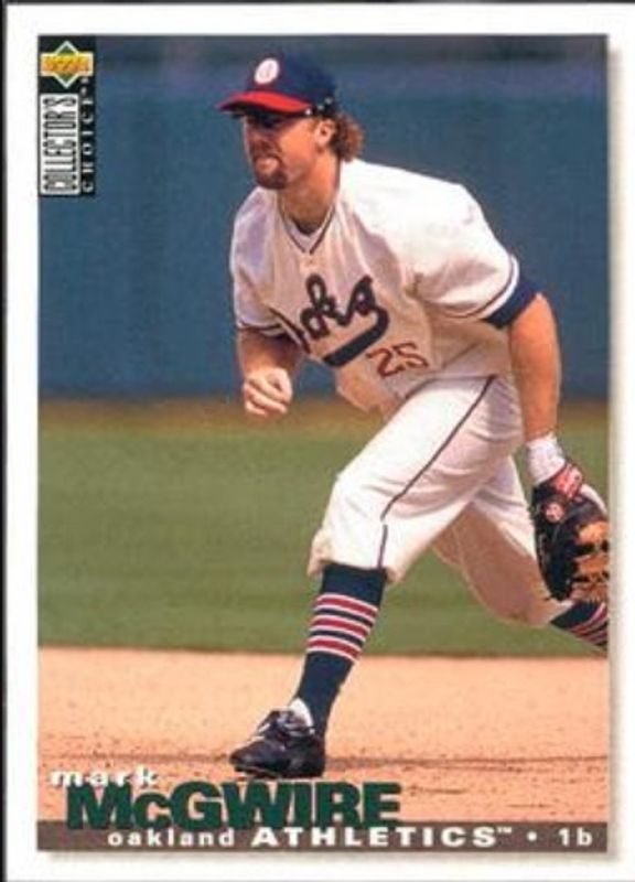 Mark McGwire 1995 Collector's Choice #130 Base RAW