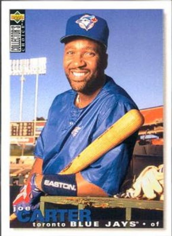 Joe Carter 1995 Collector's Choice #150 Base RAW