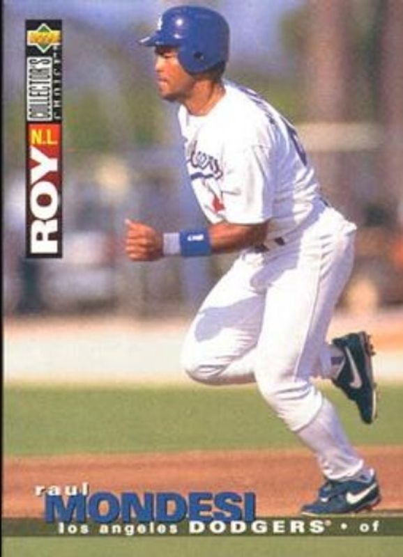 Raul Mondesi 1995 Collector's Choice #79 Base RAW