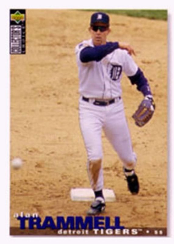 Alan Trammell 1995 Collector's Choice #471 Base RAW
