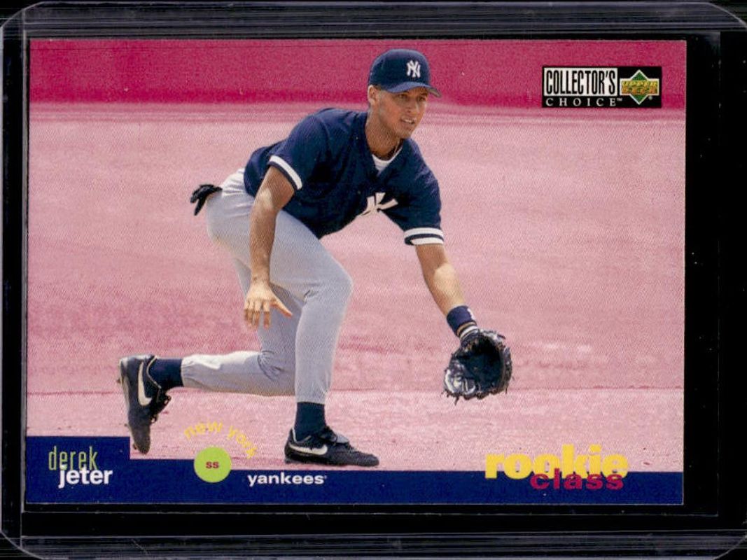 Derek Jeter 1995 Collector's Choice #15 Base RAW