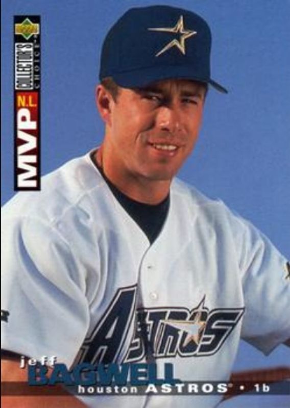 Jeff Bagwell 1995 Collector's Choice #76 Base RAW