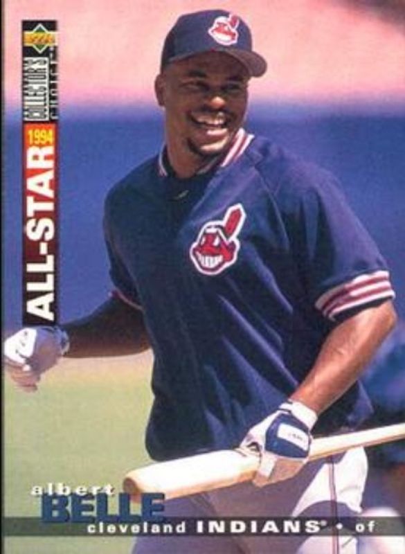 Albert Belle 1995 Collector's Choice #83 Base RAW