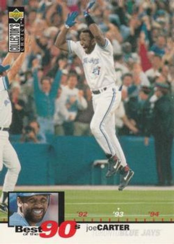 Joe Carter 1995 Collector's Choice #59 Base RAW