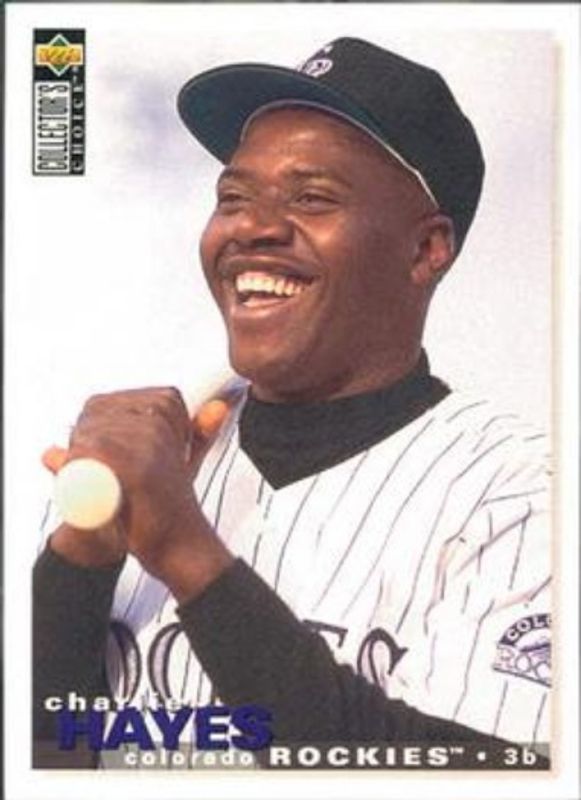 Charlie Hayes 1995 Collector's Choice #445 Base RAW