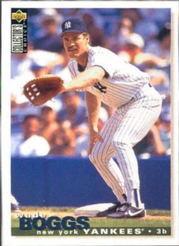 Wade Boggs 1995 Collector's Choice #520 Base RAW