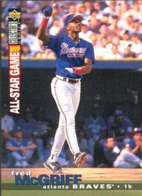 Fred McGriff 1995 Collector's Choice #69 Base RAW