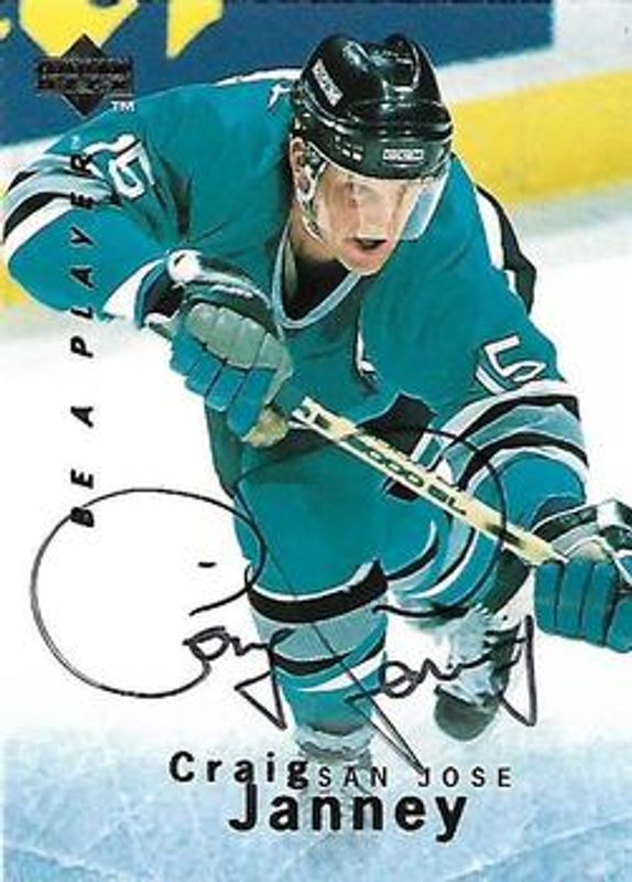 1995 Upper Deck Be a Player #S47 Autographs