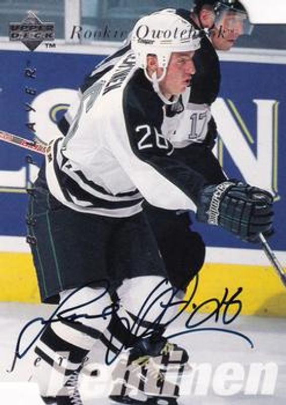 1995 Upper Deck Be a Player #S175 Autographs die-cut