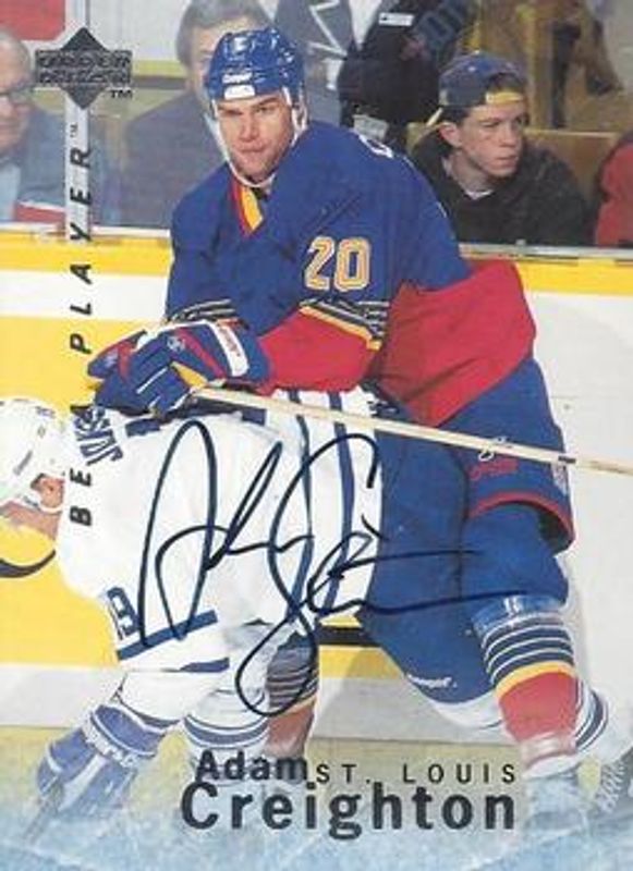 1995 Upper Deck Be a Player #S142 Autographs