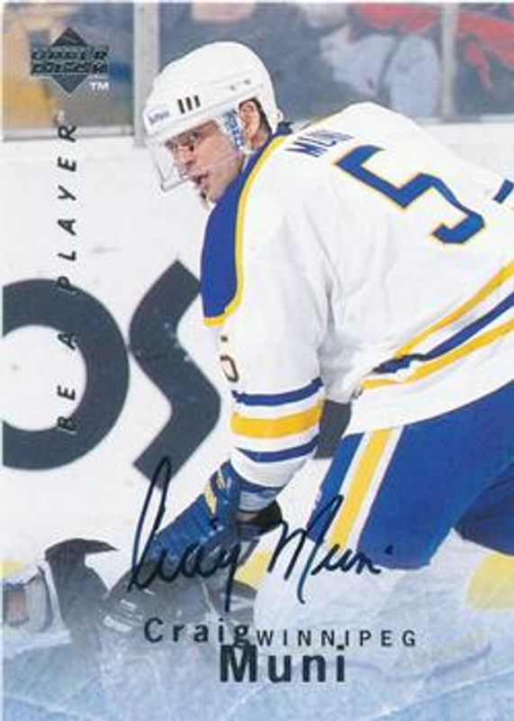 1995 Upper Deck Be a Player #S14 Autographs