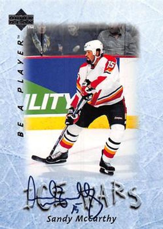 1995 Upper Deck Be a Player #S217 Autographs