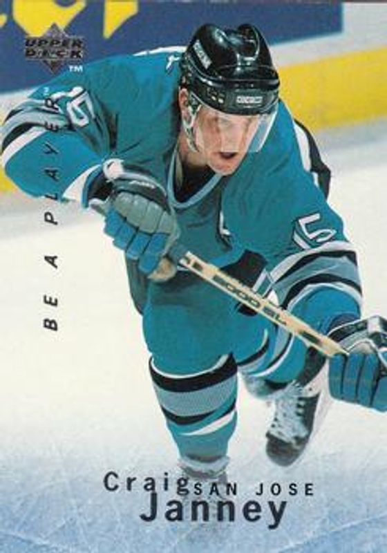 Craig Janney 1995 Upper Deck Be a Player #47 Base RAW