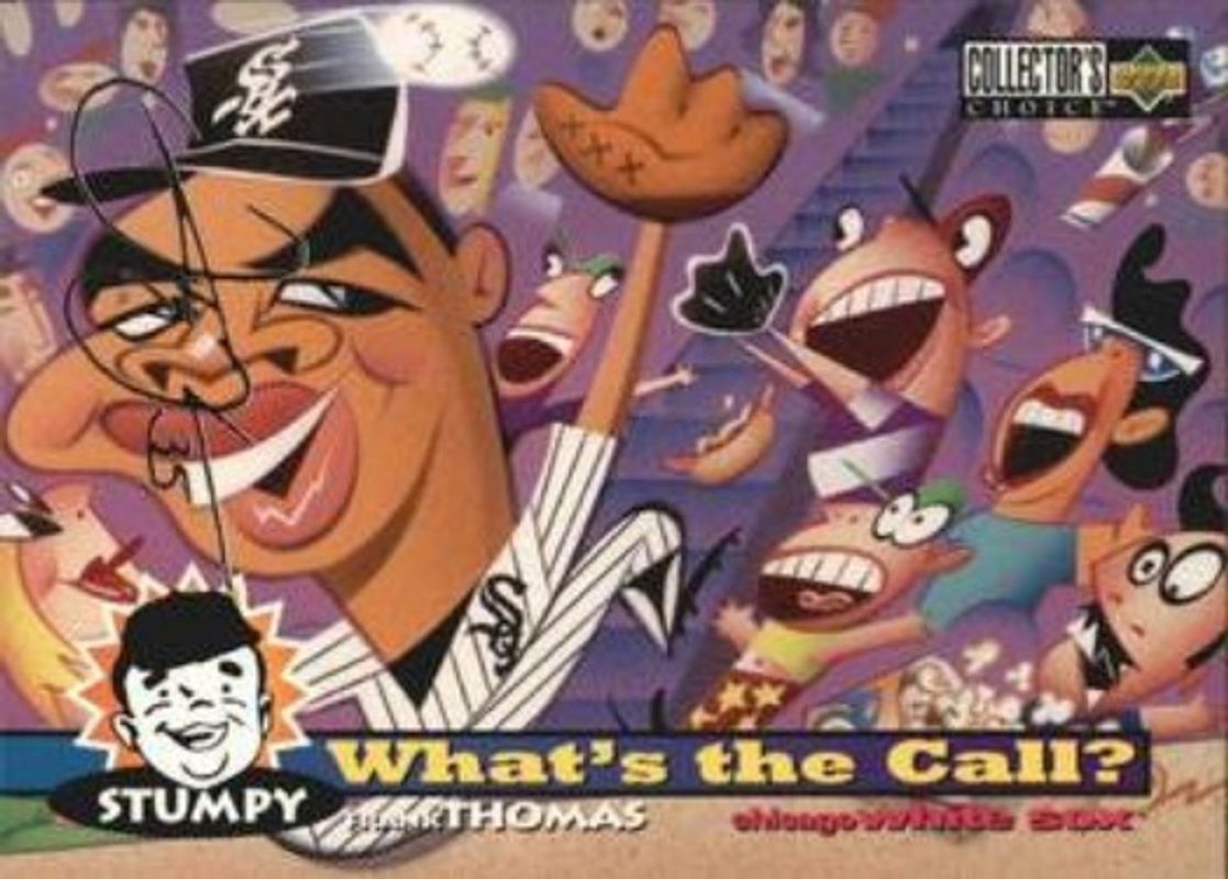 Frank Thomas 1995 Collector's Choice #89 Silver Signatures RAW